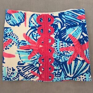 Lilly Pulitzer Skirt Womens 0 Resort Coastal Beach Preppy Tropical Vacation
